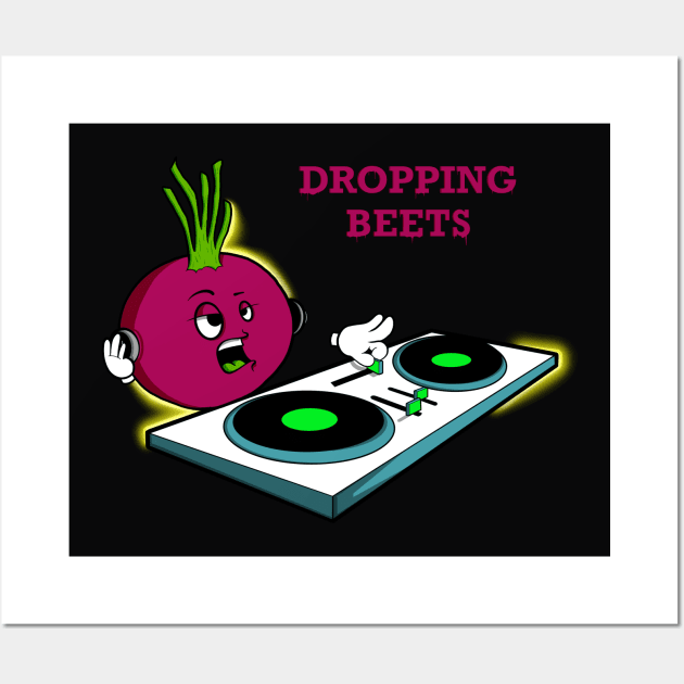 Dropping Beets Wall Art by Art by Nabes